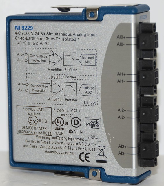 *NEW* National Instruments NI 9229 Analog Input Module eBay