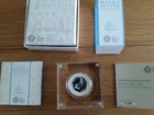 BEATRIX POTTER ROYAL MINT PETER RABBIT 50P COIN SILVER PROOF NUMBER 01298 LTD