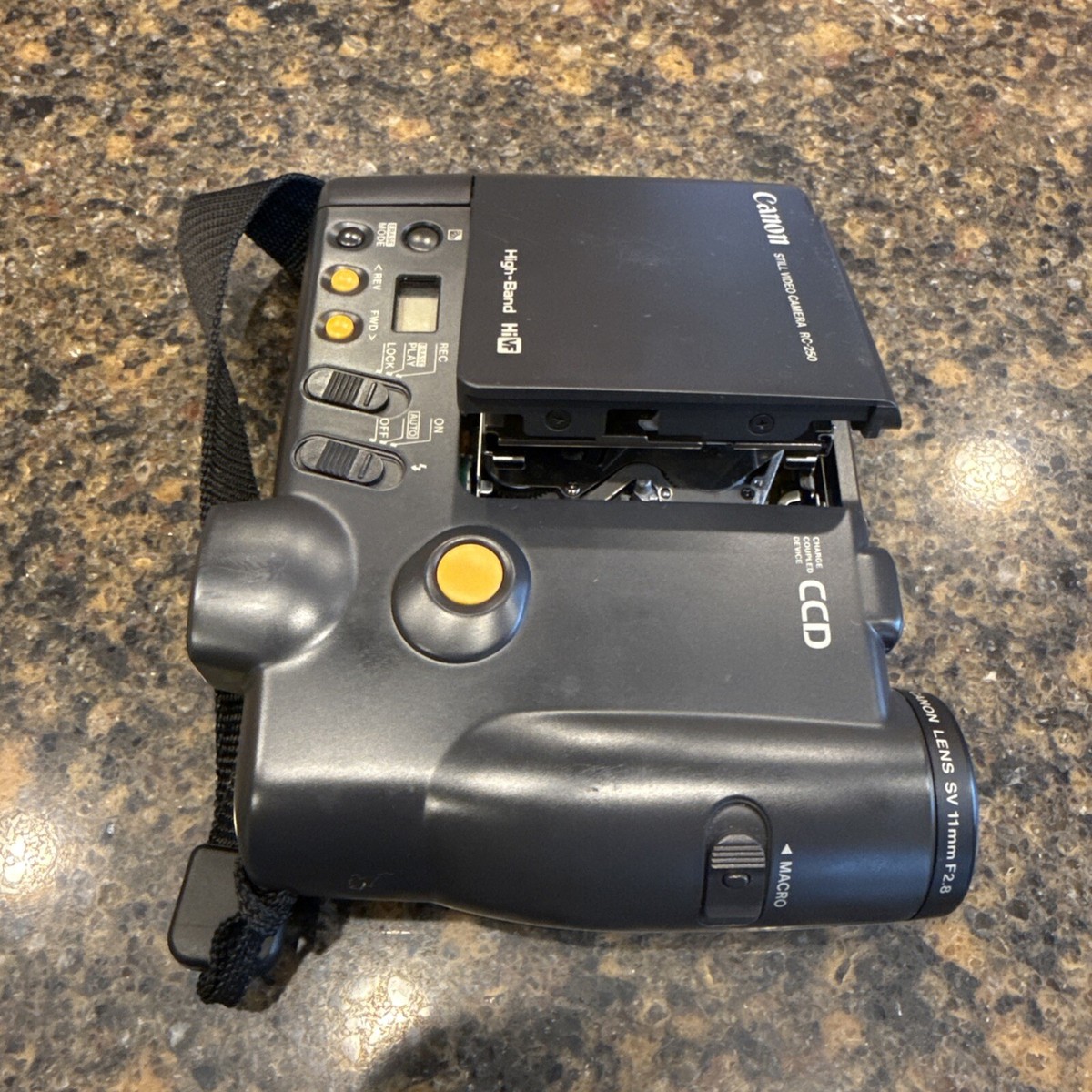 Canon Xapshot RC-250 Still Video Camera w/ Battery Untested | eBay