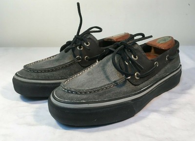 sperry bahama washed canvas