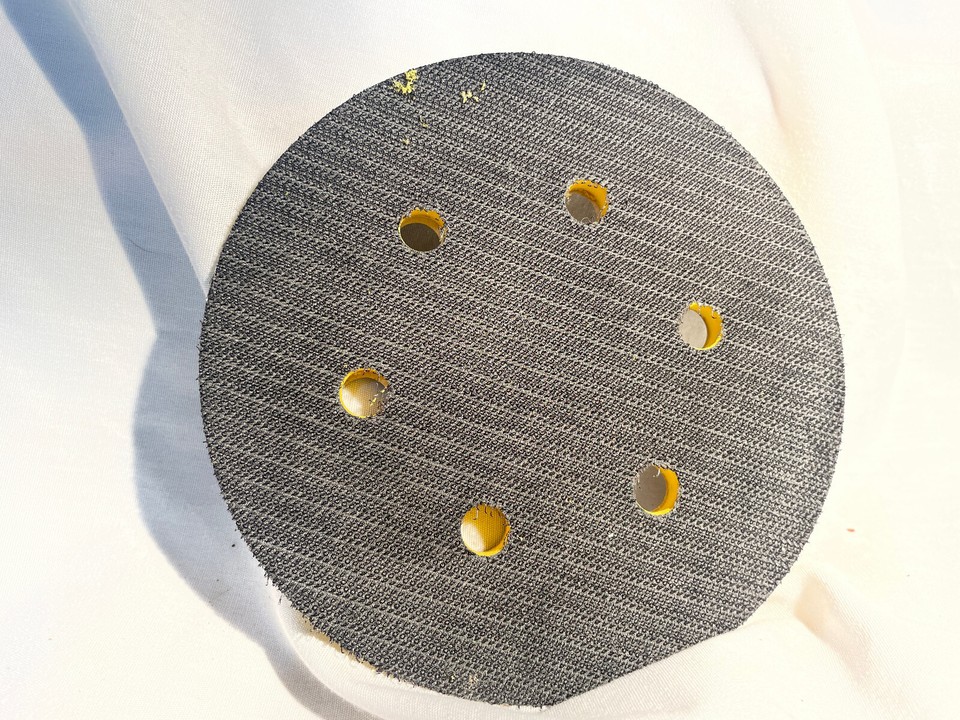 6" Hook and Loop DA Sander Backing Plate Pad, Flexible eBay