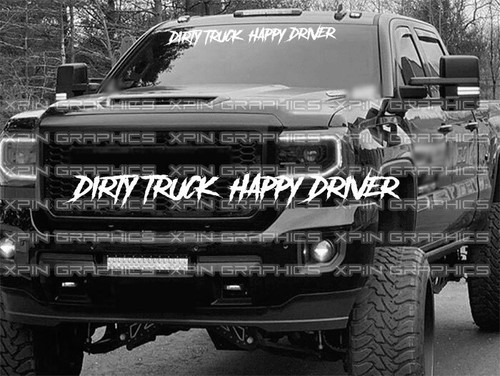 SEND IT Vertical Windshield VINYL DECAL Sticker Larry Silly Turbo Diesel Truck - Foto 4