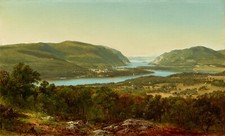 David Johnson View from Garrison West Point New York 1870 17