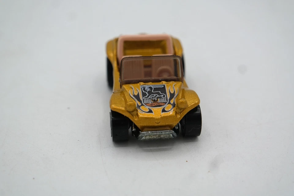 2005 Hot Wheels No139 багги Meyers Manx Sand Dune россыпью как новый с золотым перилом и золотом - Изображение 3 из 4