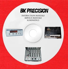 B&K precision Repair Service owner manuals on 1 dvd in pdf format 
