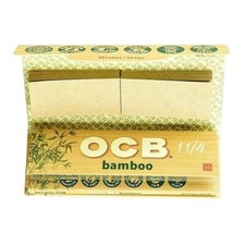OCB 1 1/4 Rolling Papers Connoisseur w/ Filter Tips Bamboo Papers 1/Pk Free SHPN