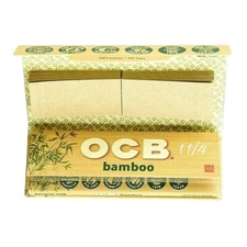OCB 1 1/4 Rolling Papers Connoisseur w/ Filter Tips Bamboo Papers 1/Pk Free SHPN