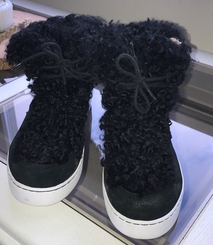 sherpa sneaker booties