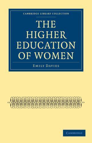 The Higher Education of Women Davies Paperback Cambridge University Press
