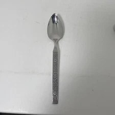 Oneida Community Stainless Isabella Betty Crocker Silverware Grapefruit Spoon -1