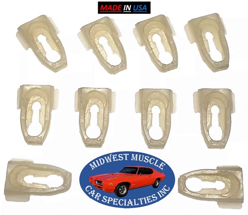 Clip Metalliche Per Modanature Fiancate Pontiac – GM Replacement – Lotto Di Ricambi Originali USA - Foto 3