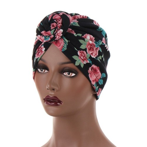 Halstuch Hijab Mütze Chemo Cap Turban Mütze Muslim Stretch Damen Haarausfall Kopftuch - Bild 24 von 42