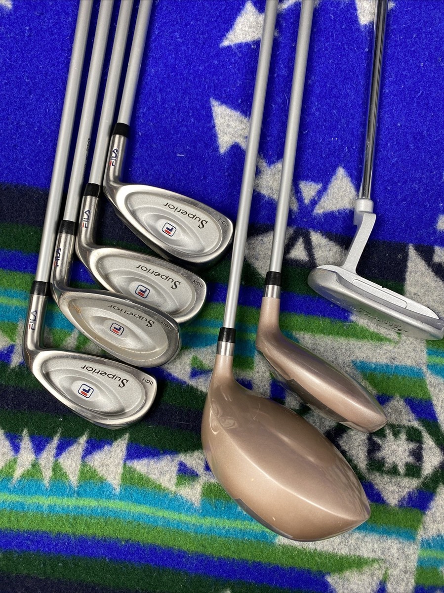 FILA - ironセット　9番7番5番S Rare Fila Volt Oversize Iron Golf Set 3,4,5,7,8,9, Putter