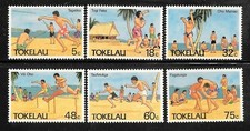 TOKELAU ISLANDS 1987 OLYMPIC SPORTS MNH