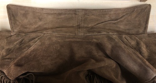 Vtg SIMCO Distinctive Leather Fashion Western Fringe Suede Leather Jacket Sz 38 - Picture 20 of 24