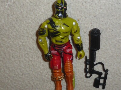 VINTAGE GI JOE DARKLON EVADER DRIVER FIGURE W RIFLE 1988 HASBRO