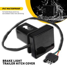 Fits 2 Led Tow Hitch Driving Brake Lamp Reverse Light For Truck Suv Universal