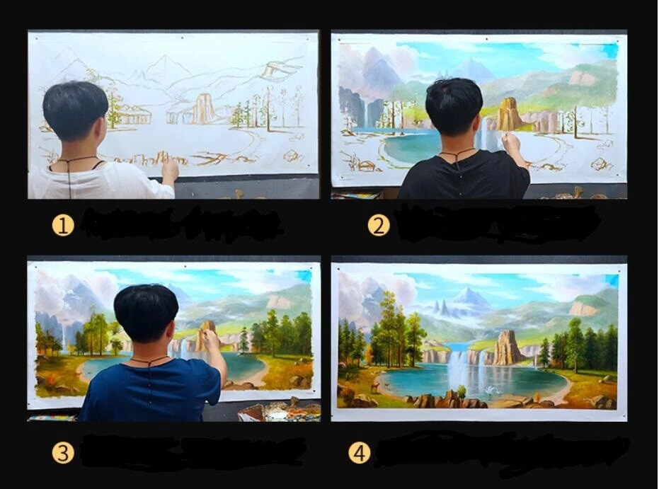 Un caballo de la bahía con un novio George Stubbs hombre con caballo rojo paisaje pintura al óleo Foto 3 de 4