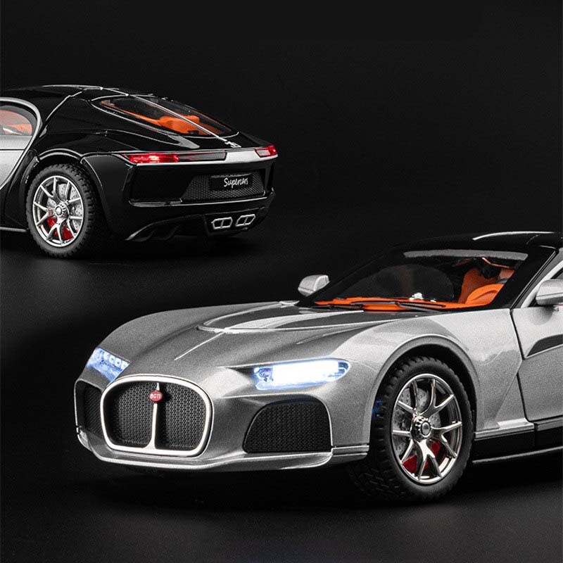 1:24 Bugatti Atlantic Alloy Sports Car Model Diecasts Metal Toy Race Kids Gift