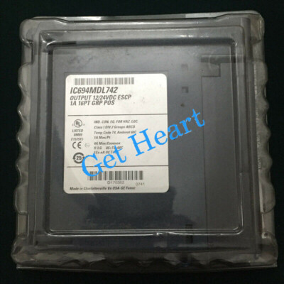 New GE FANUC IC694MDL742 Output Module  FedEx or DHL or UPS
