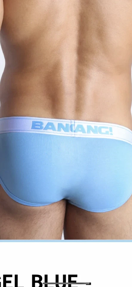 ANGEL BLUE BANG MIAMI ALGODÓN CALZONCILLO ROPA INTERIOR SEXY GAMA ALTA XL Foto 2 de 4