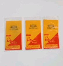 3 Vintage Sankyo Silicone Cloth 2 Unused Miwa Japan