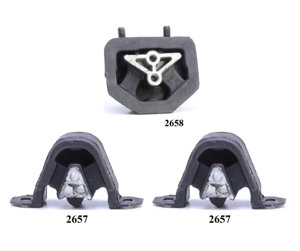 Montaje de motor 3 piezas para Asuna GT 1993, SE 1,6 L Foto 2 de 4