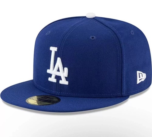 Los Angeles Dodgers New Era MLB 2024 World Series Patch 59fifty Fitted Hat Blue - Picture 2 of 14