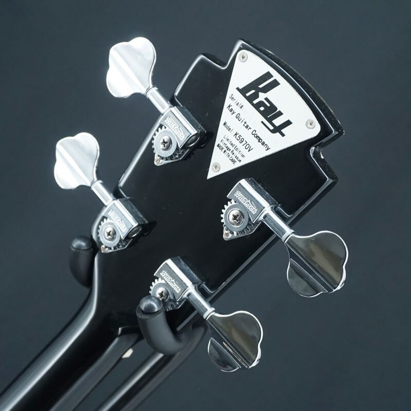 KAY Jazz Special Bass K5970V Used Maple body Black w/Hard