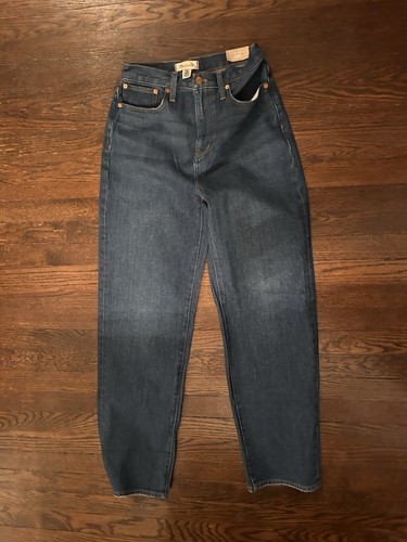 Madewell Baggy Straight Jeans Damen Gr. 26 in Dark Worn Indigo Wash Neu mit Etikett - Bild 2 von 10