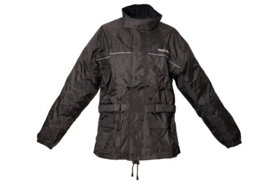 Modeka Regenjacke 8023 Gr. 5XL - Regen Jacke, Schwarz
