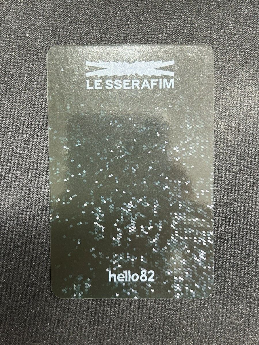 Le Sserafim EUNCHAE EASY Hello82 EXCLUSIVE Photocard US SELLER | eBay