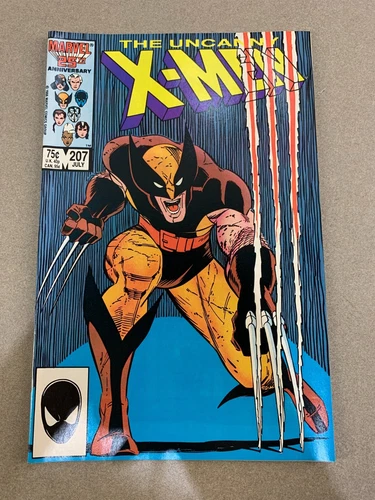 Uncanny X-Men #207 (NM) Iconic Wolverine Cover: John Romita Jr. (1986)