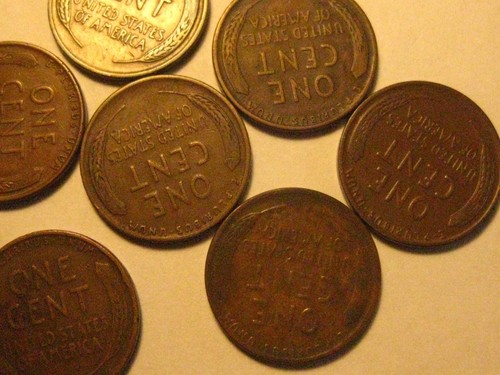 15- 1933-D Lincoln cents avg. cir's - Picture 3 of 6