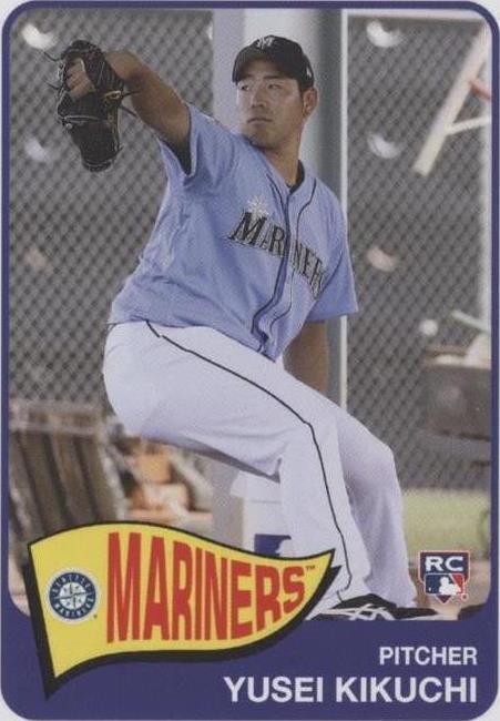 2019 Topps Throwback Thursday #TBT - Yusei Kikuchi #50 - 1 of 1
