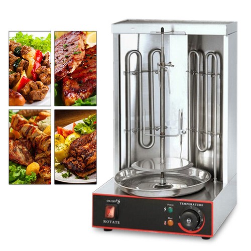 3000W 2 Burner Kebap Grill Gyro Grill Table Grill Electric Kebab Grill Kebab NEW - Picture 3 of 15