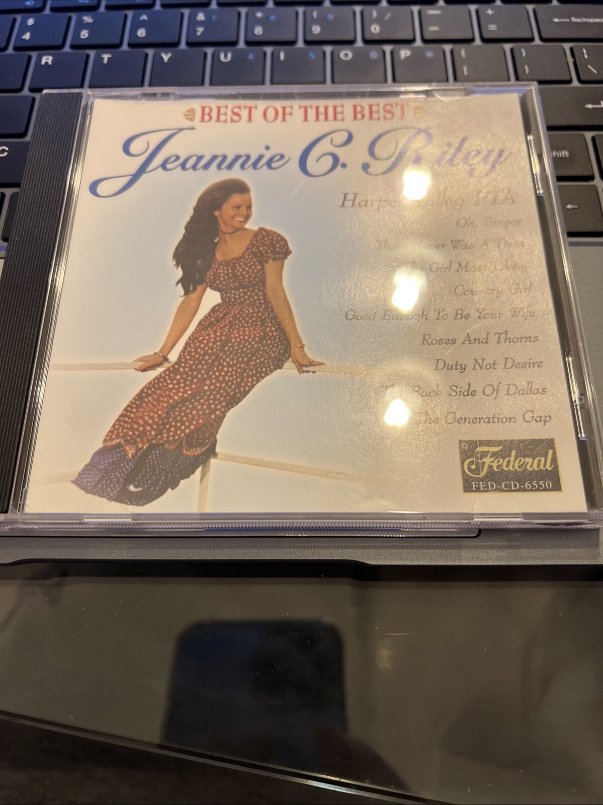 (CD60) Best of the Best (Rare Import CD Album) Jeannie C. Riley
