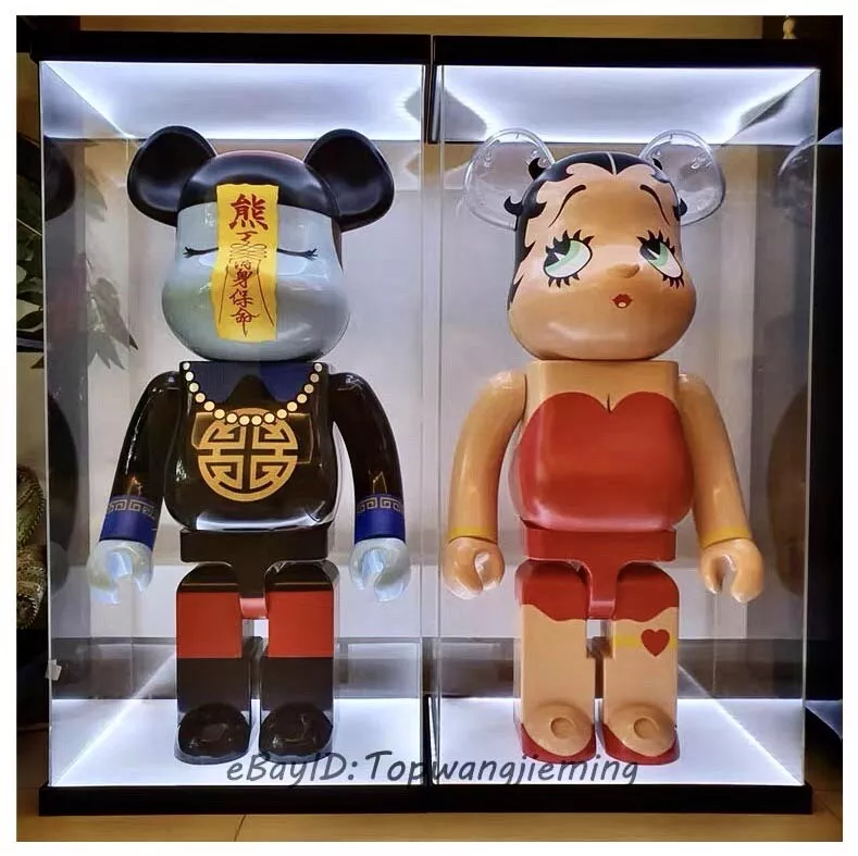 Is this a real bearbrick? The top of the box has a logo on it but