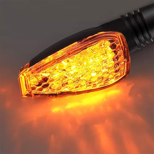 4X Smoke 10mm Mini LED Motorcycle Turn Signals Indicator Blinker Amber Universal - Bild 17 von 21