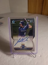 2023 Bowman Chrome 1st Bowman Jack Pineda Auto Kansas City Royals #CPA-JPI
