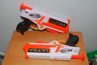 Lot of 2 NERF Ultra 4 Four Dart Blaster - Ultra Darts, Single-Shot Blasting | eBay