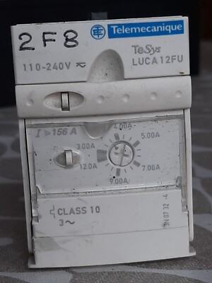 Telemecanique Motorstromrelais Contractor 110-240V Class 10 Teilenr.LUCA12FU
