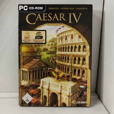 Caesar AR IV PC 2 x CD-ROM Spiel Städtebausimulation Sierra 2006