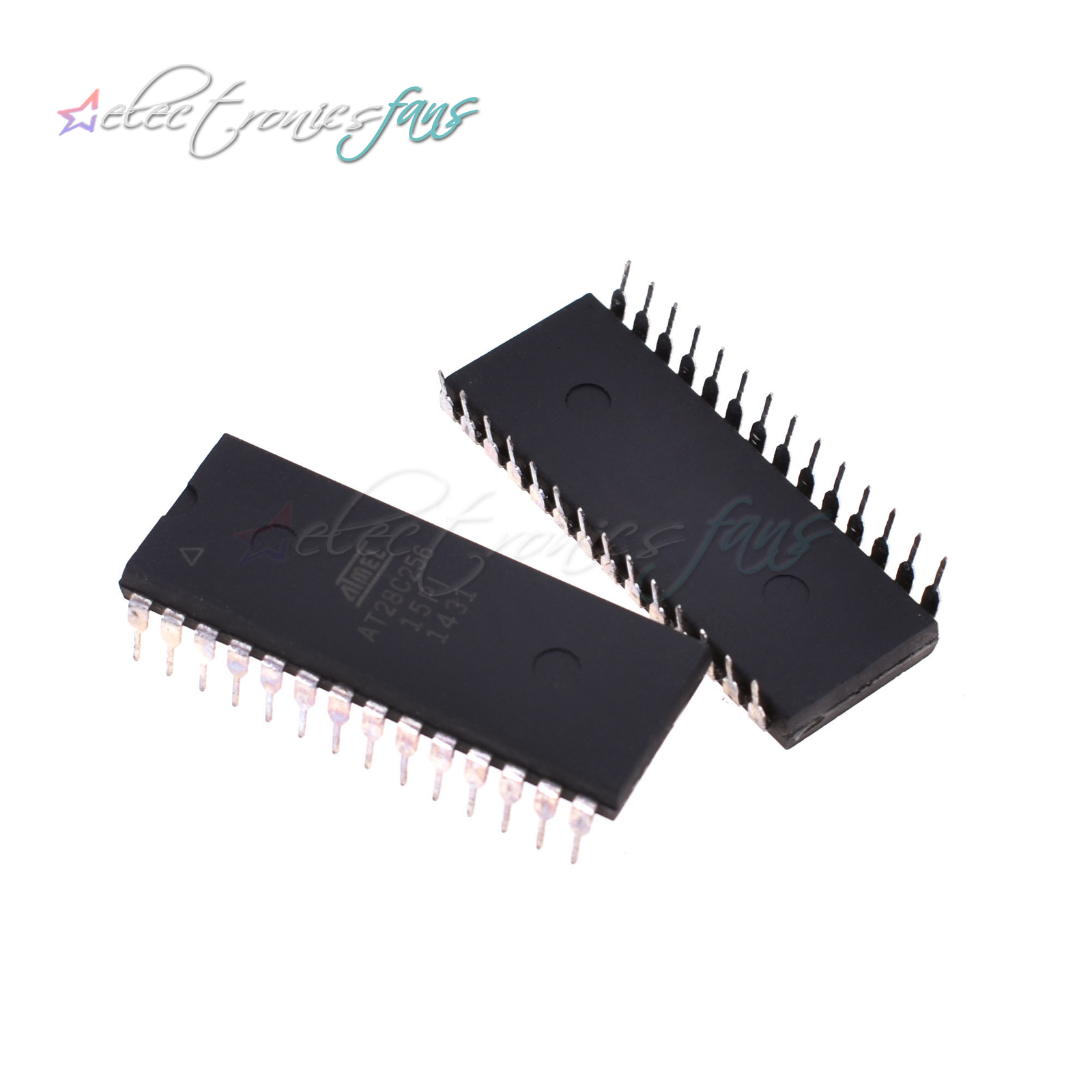 1/5/10PCS AT28C256-15PI AT28C256 DIP28 256K IC 32K x 8 Paged CMOS ...
