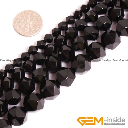 Wholesale Lot Natural Assorted Gemstone Polygonal Jewellery Making Beads 15" UK - Picture 10 of 129