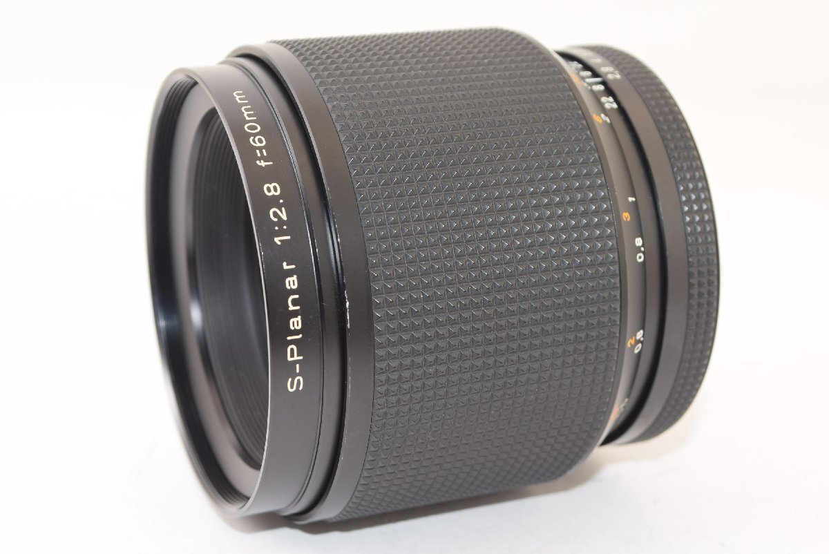 CONTAX CARL ZEISS S-PLANAR T 60MM F2.8 AEG MACRO LENS BLACK CONTAX CARL ZEISS S-PLANAR T 60MM F2.8 AEG MACRO LENS BLACK