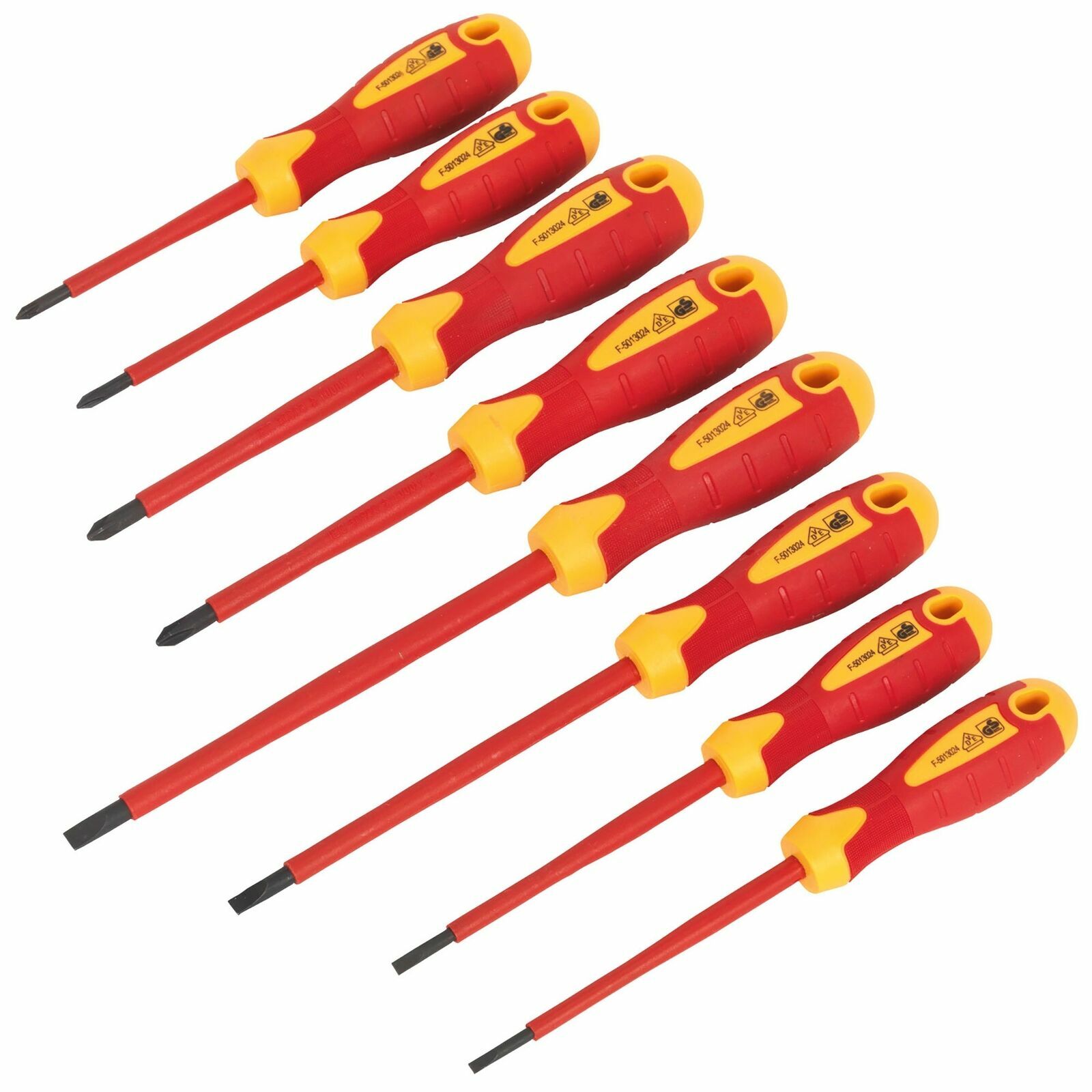 Sealey Electrical Insulated Screwdriver Set VDE Hybrid 1000V AC 1500V DC