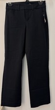 Old Navy High-Rise Pixie Straight Pants Black Jack NWT Petite 0 0P P0