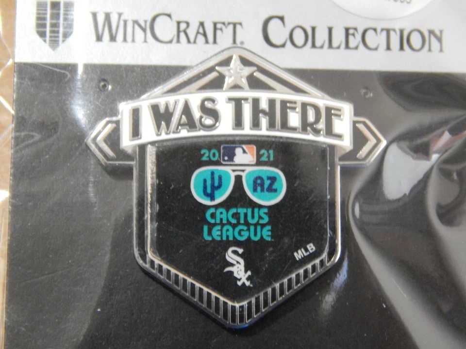 CHICAGO WHITE SOX MLB 2021 OFFICIAL SPRING TRAINING CACTUS LEAGUE TEAM PIN NEW - Image 2 of 4