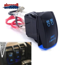 Laser Blue Backup Rear LED Spot Light Rocker Switch For Can-Am Maverick X3 Max